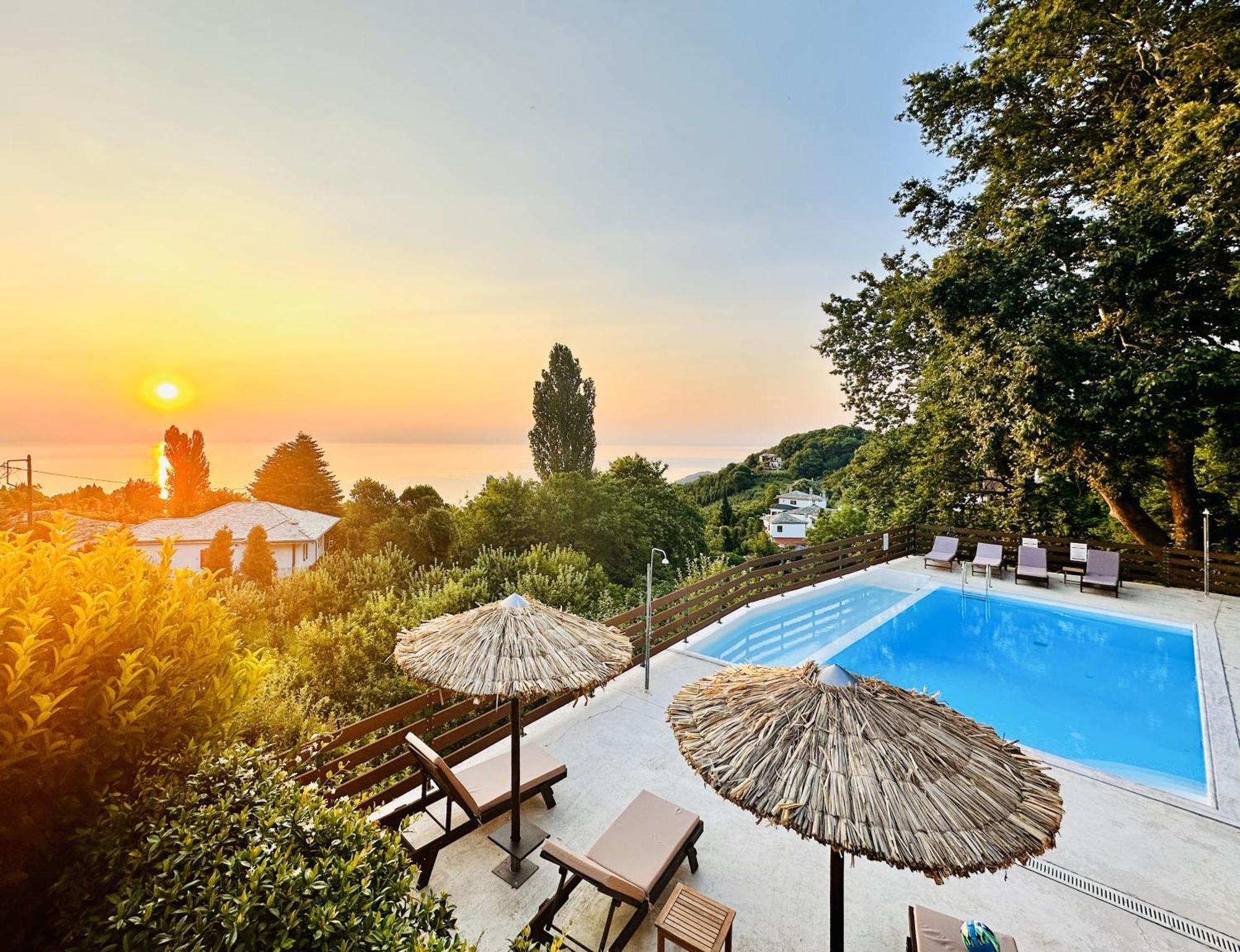 זגורה Luxury Villa At Pelion- Ruby מראה חיצוני תמונה